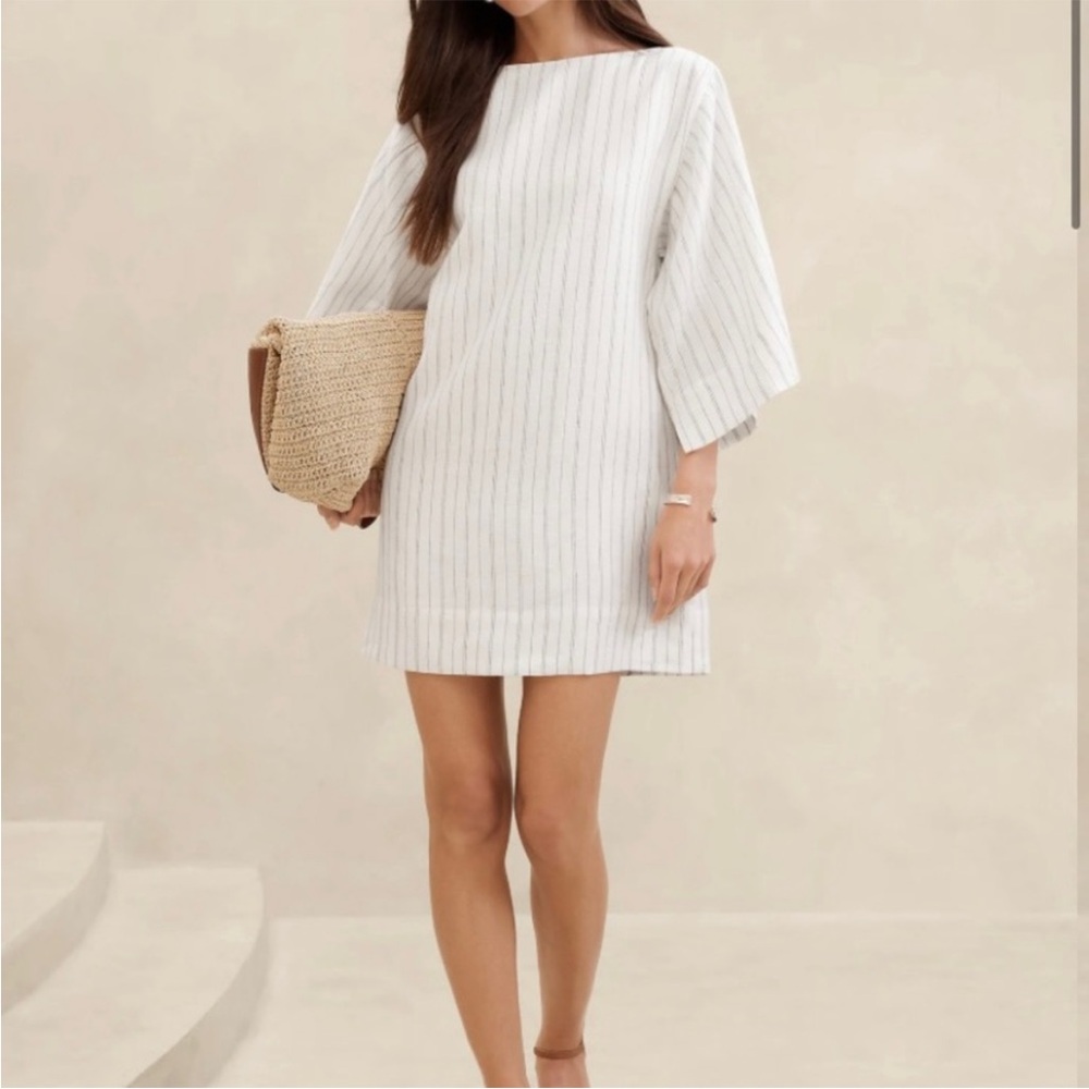 Banana Republic Navy Blue Mini Dress - Picture 5 of 12